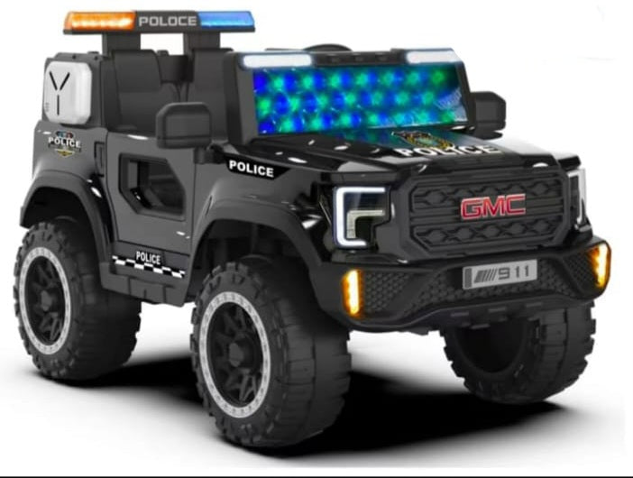 Rechargeable battery operated kids jeeps, Kids electric jeeps, For age 2 to 7 years, music mp3 LED lights, double motors big battery. Color Black