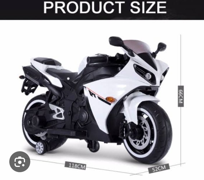 Kids Yamaha motorbike | low price high quality | kid's Electric bike | Best for age 4 to 7 or 8 years - Image 3