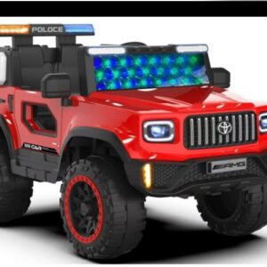 Police jeep - Battery operated - Rechargeable - Long battery timing - High Quality strong jeep.