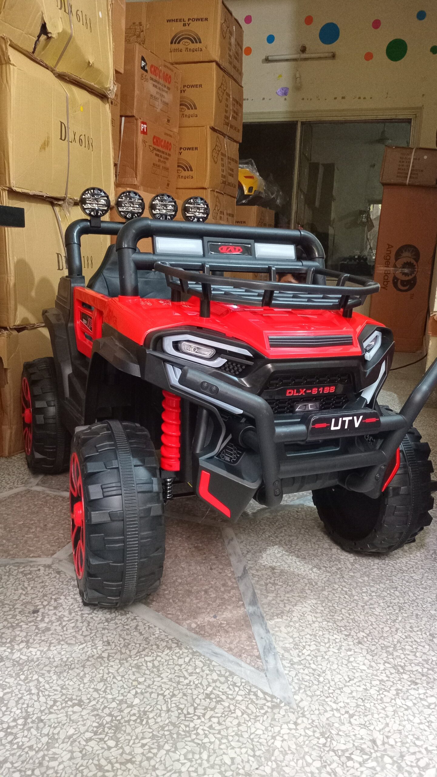 kids jeep | Imported China made Monster π style truck |Baby|Battery operated jeep |electric | Remote control - Image 4