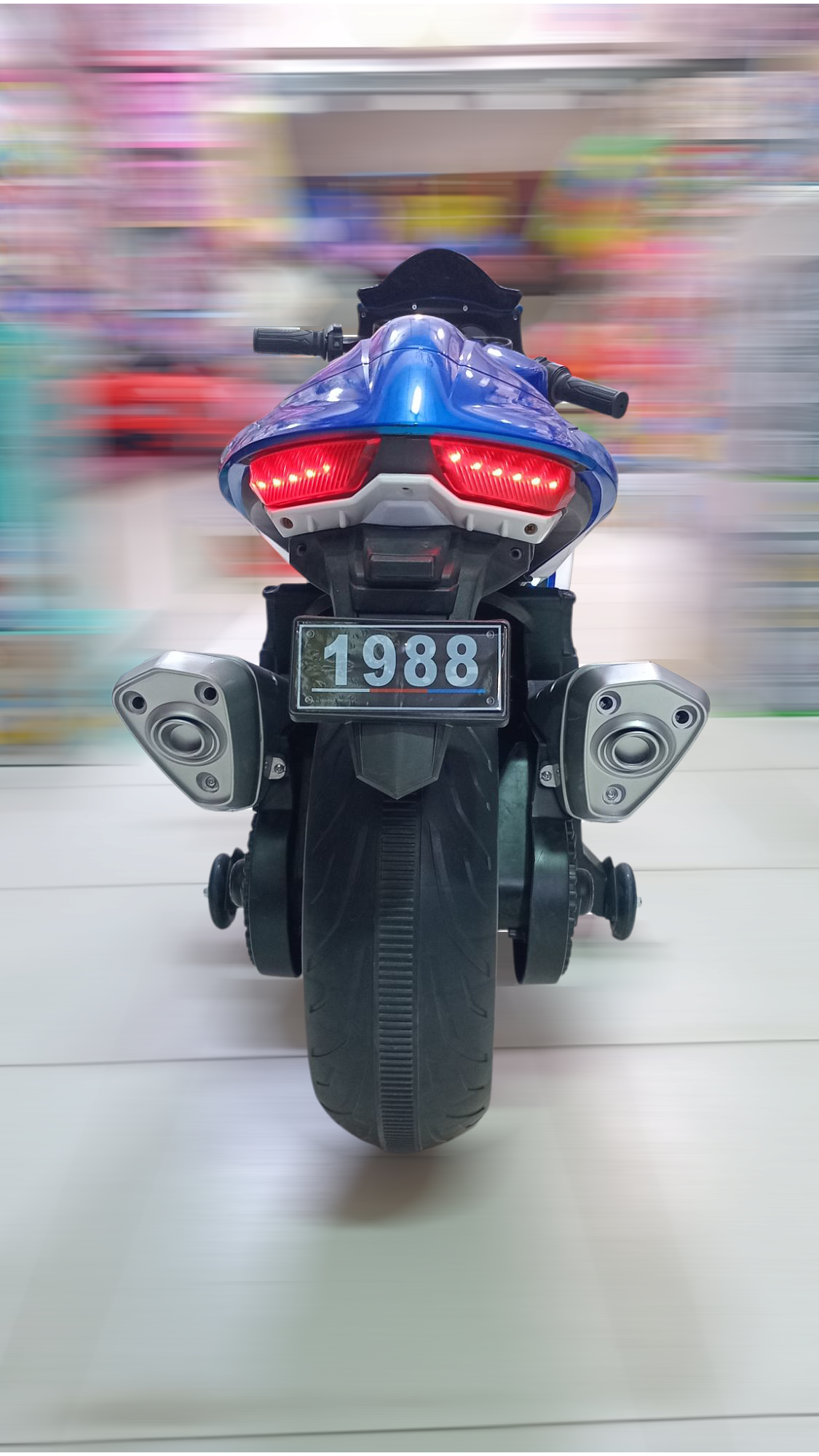 Full-size electric motorbike for kids, high quality. - Image 5