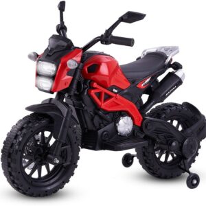 Baby Adventure 12V  | Battery Operated Bike for Kids Toddler Children |  Ride on Bike for Kids Boys Toy  | 2 Motor Bike for Kids-Electric Bike for Kids